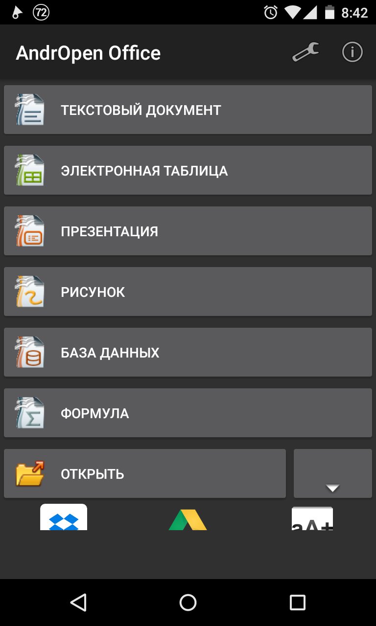 AndrOpen Office instal the new version for iphone